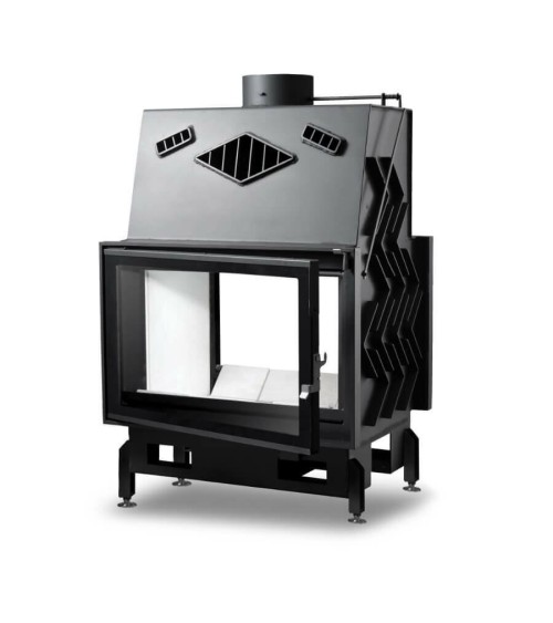 Insert de cheminée 68 CM EVO 2D TUNNEL 13kW