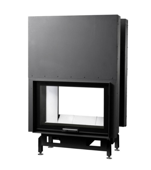 Insert de cheminée 80 EVO 2LD TUNNEL 84 CM 12kW design haut de gamme