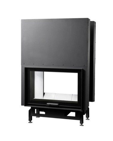 Insert de cheminée 80 EVO 2LD TUNNEL 84 CM 12kW design haut de gamme