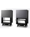 Insert de cheminée 80 EVO 2LD TUNNEL 84 CM 12kW design haut de gamme