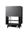 Insert de cheminée 130 EVO 2LD TUNNEL d200 126 CM 14kW design haut de gamme