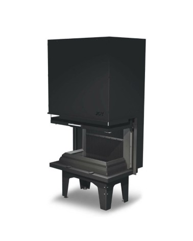 Insert de cheminée 80 JOY U LD d200 74 CM 7kW porte relevable