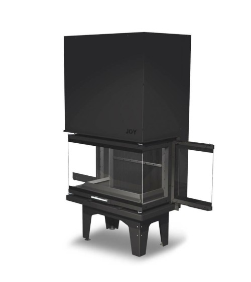 Insert de cheminée 80 JOY U LD d200 74 CM   7kW porte relevable