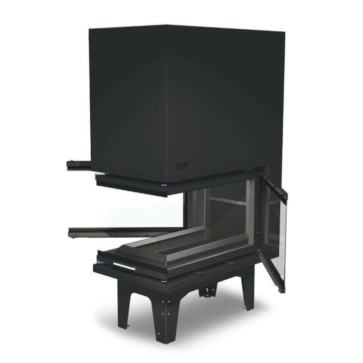 Insert de cheminée 80 JOY V LD d200 52 CM 7kW porte relevable Insert de cheminée 80 JOY V LD d200 52 CM 7kW porte relevable