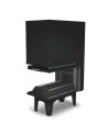 Insert de cheminée 80 JOY V LD d200 52 CM 7kW porte relevable