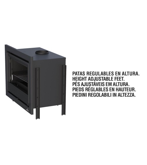 Insert bois porte relevable PARIS 90V‐G 15kW