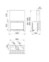 Insert bois porte relevable PARIS 90V‐G 15kW