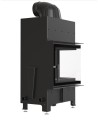 Insert cheminée FLOKI 8Kw vitre à droite