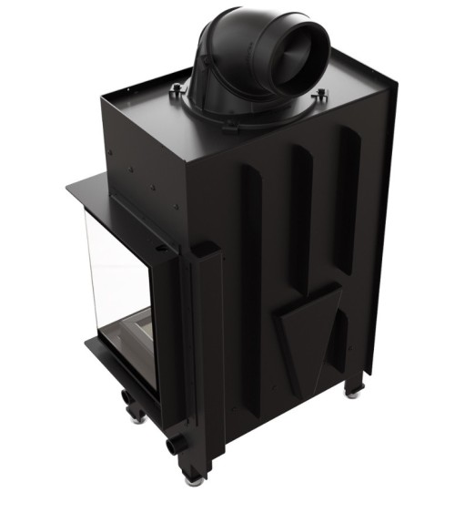 Insert cheminée FLOKI 8Kw vitre à droite