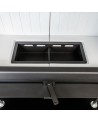 Insert cheminée FLOKI 8Kw vitre à droite