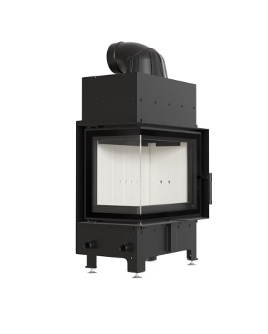 Insert cheminée FLOKI 8Kw vitre à gauche