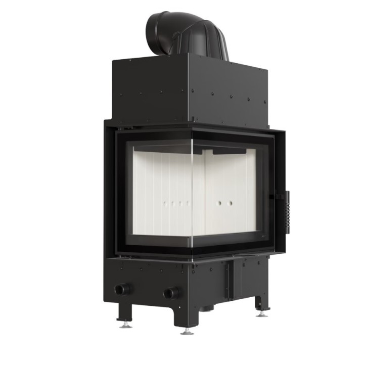 Insert cheminée FLOKI 8Kw vitre à gauche
