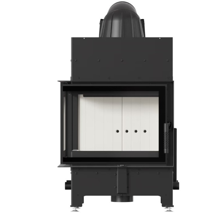 Insert cheminée FLOKI 8Kw vitre à gauche