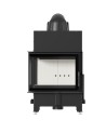 Insert cheminée FLOKI 8Kw vitre à gauche