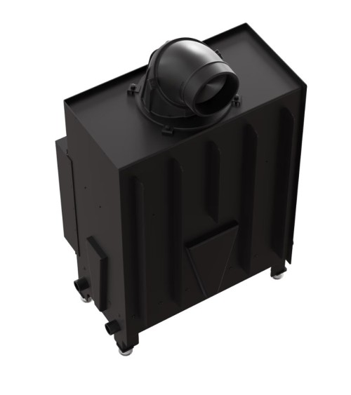 Insert cheminée FLOKI 8 Kw face avant