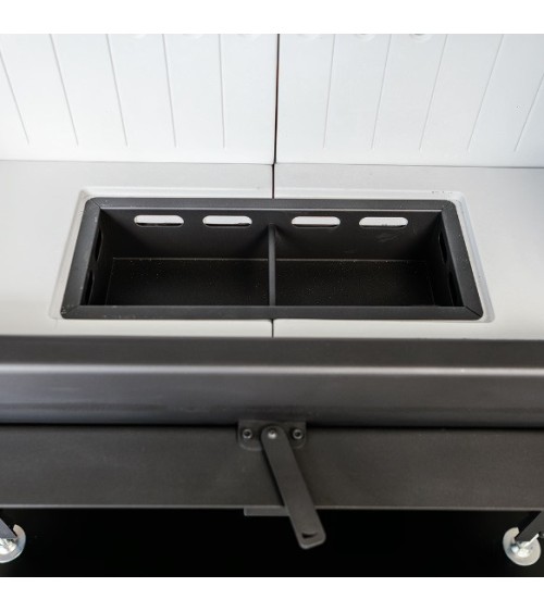 Insert cheminée FLOKI 8 Kw face avant