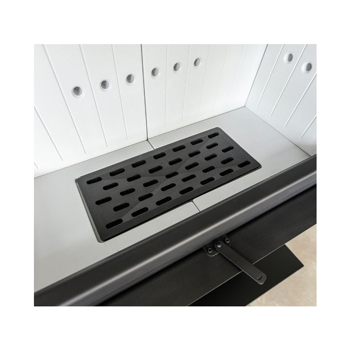 Insert cheminée FLOKI 10 Kw face avant