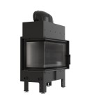 Insert cheminée FLOKI 10Kw vitre à gauche