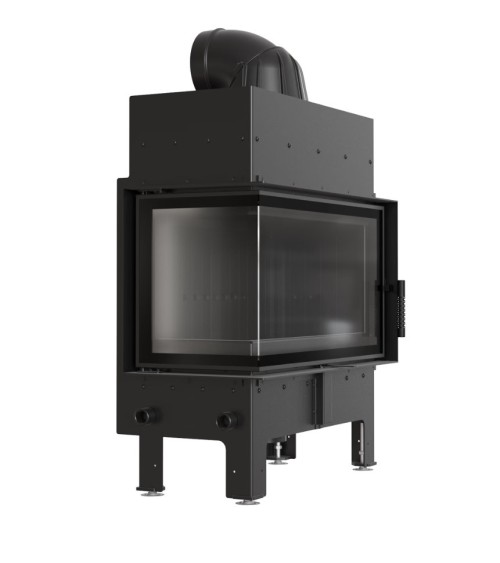 Insert cheminée FLOKI 10Kw vitre à gauche