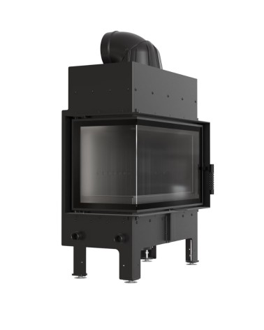 Insert cheminée FLOKI 10Kw vitre à gauche