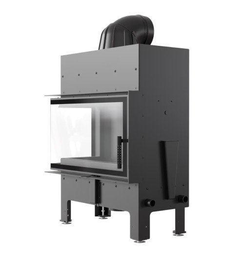 Insert cheminée FLOKI 10Kw vitre à gauche