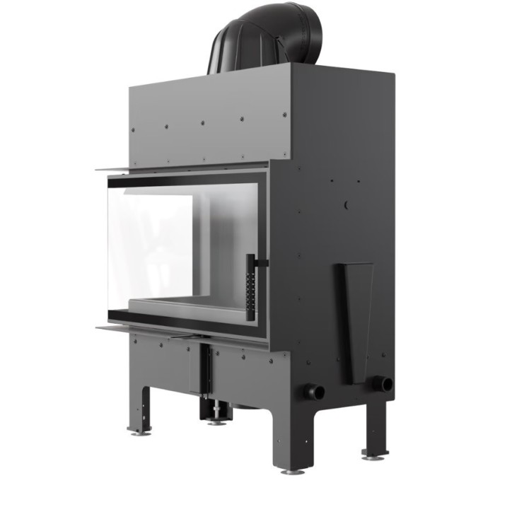 Insert cheminée FLOKI 10Kw vitre à gauche