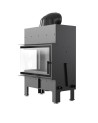 Insert cheminée FLOKI 10Kw vitre à gauche
