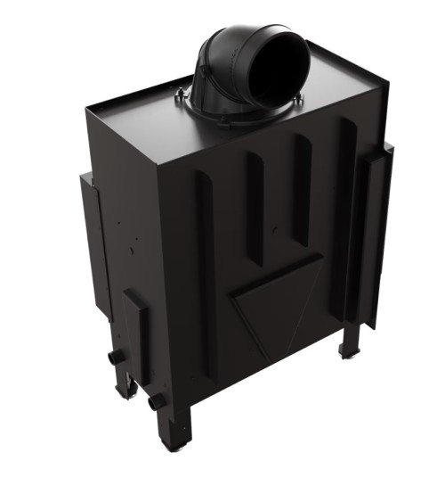 Insert cheminée FLOKI 10Kw vitre à gauche