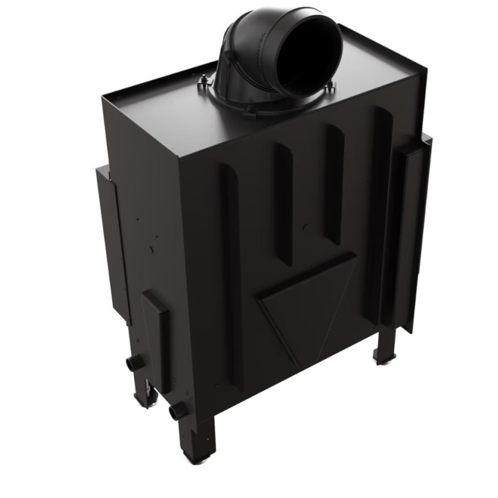 Insert cheminée FLOKI 10Kw vitre à gauche