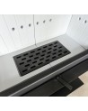 Insert cheminée FLOKI 10Kw vitre à gauche