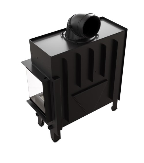 Insert cheminée FLOKI 12Kw vitre à droite