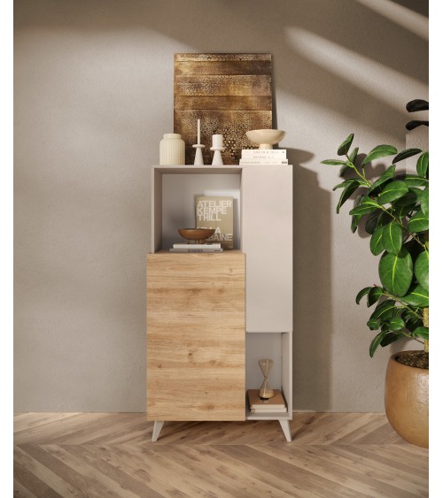 Buffet haut ANDORRE 80 cm disponible en différent couleurs