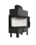 Insert cheminée FLOKI 12Kw vitre à gauche