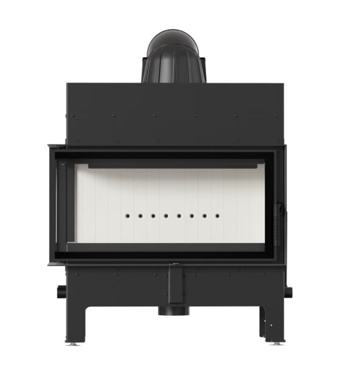 Insert cheminée FLOKI 12Kw vitre à gauche