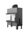 Insert cheminée FLOKI 12Kw vitre à gauche