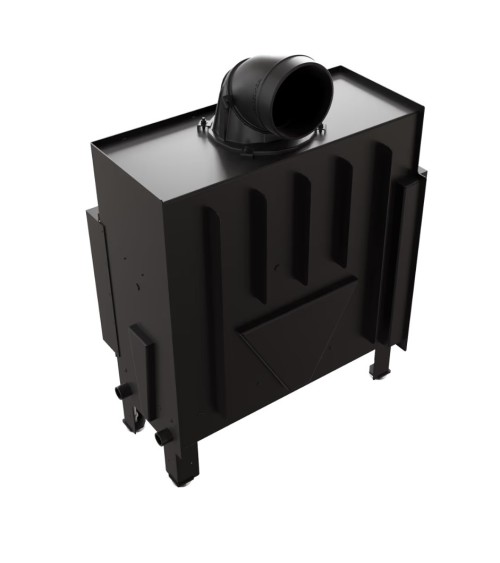 Insert cheminée FLOKI 12Kw vitre à gauche