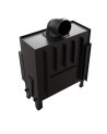 Insert cheminée FLOKI 12Kw vitre à gauche