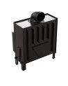 Insert cheminée FLOKI 12 Kw face avant