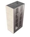 Cheminée modulaire FLOKI 8 Kw face avant CREME