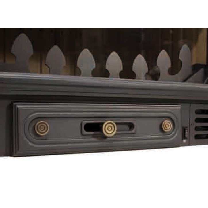 Insert cheminée à bois Manzanillo 14 kW avec turbines