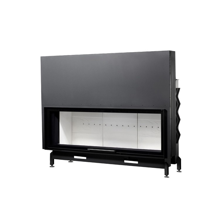 Insert cheminées à bois 200 EVO LD porte guillotine 22 kW Insert cheminées à bois 200 EVO LD porte guillotine 22 kW