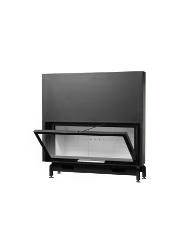 Insert cheminées à bois EVO 160 CM porte guillotine 21 kW