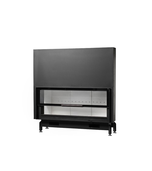 Insert cheminées à bois EVO 160 CM porte guillotine 21 kW