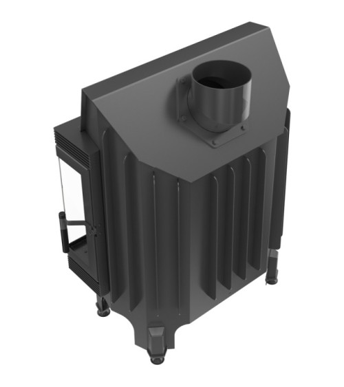 Insert cheminée BLANKA 14.5KW BS 3 côtés vitrés