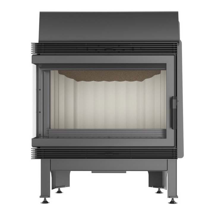 Insert cheminée BLANKA 12 BS vitre à gauche