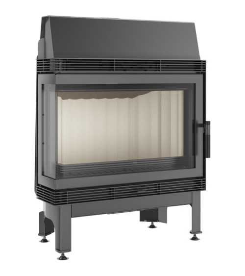 Insert cheminée BLANKA 12 BS vitre à gauche