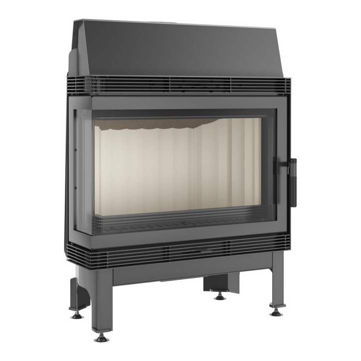 Insert cheminée BLANKA 12 BS vitre à gauche