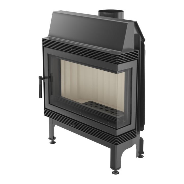 Insert cheminée BLANKA 12 BS vitre à droite