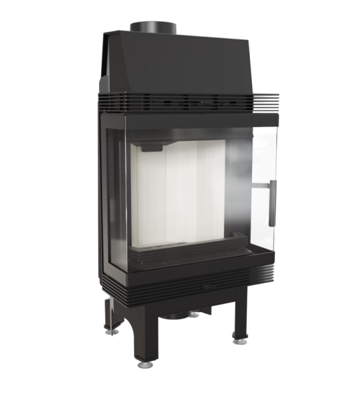 Insert cheminée BLANKA 8 BS 3 côtés vitrés