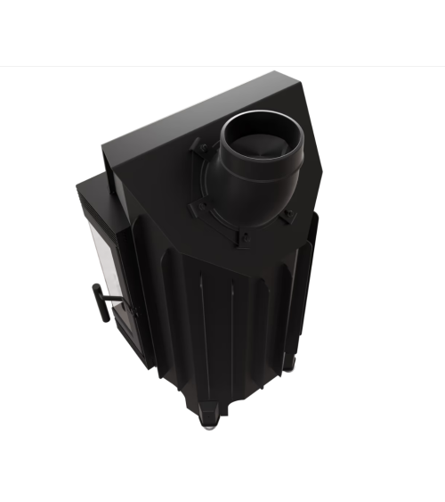 Insert cheminée BLANKA 8 BS 3 côtés vitrés